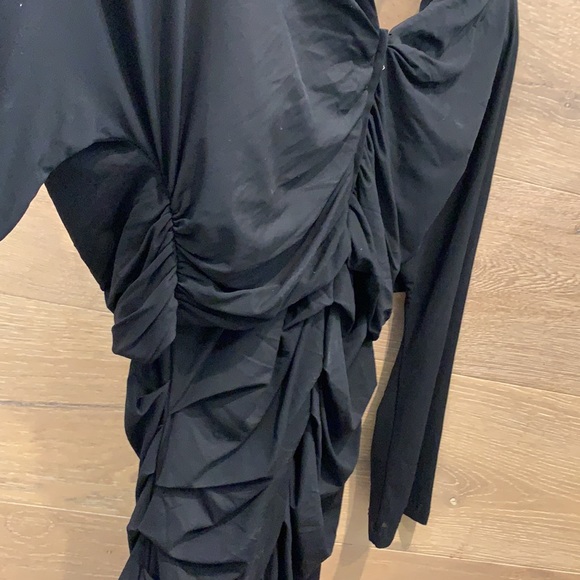 Fitted Dress, Twisted Sweetheart Neck - Picture 5 of 7